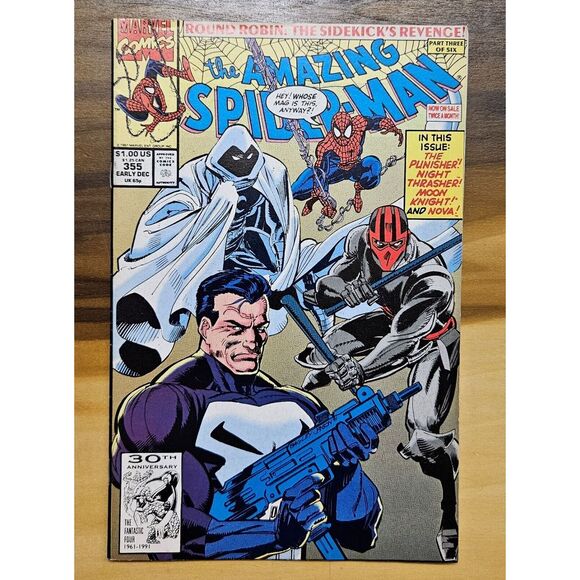 The Amazing Spider-Man #280‎ SEP &  #355 EarLy DEC - Picture 1 of 5